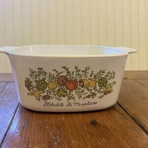 Vintage Corning Ware‎ Spice of Life A-3-B L’Echolate La Marjolaine 10x8x4